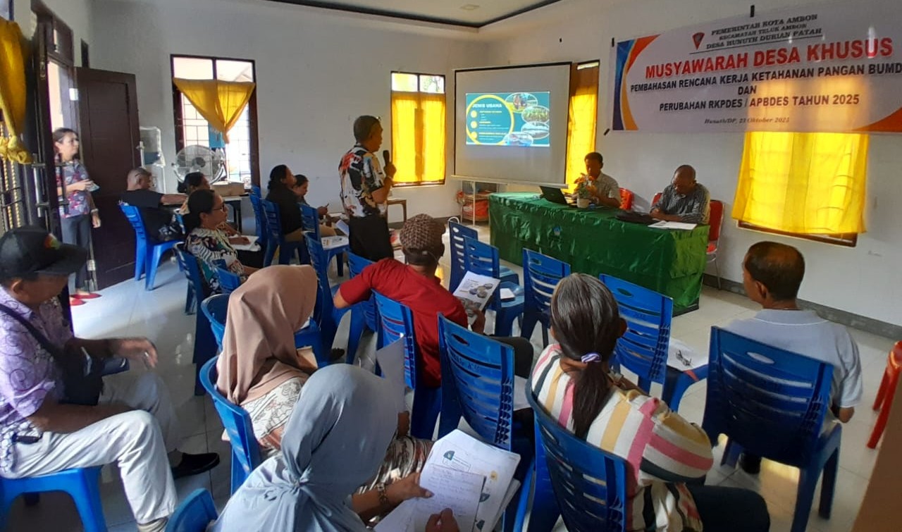 Perubahan RKPDes & APBDesa 2025: Musdes Hunuth Fokus pada Program "Ketapang" 